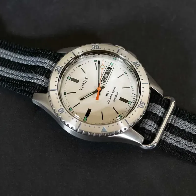 Timex X Todd Snyder White Dial Three Hand Men's Watch- TW2R83400